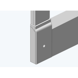 Efapel 10101 ABR Плоский Угол / Т - образный Отвод, 110х20
Аксессуары для плинтуса 110х20мм 10100 CBR