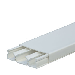 LEGRAND 030026 Кабель-канал 60х16мм, 3 секции, с крышкой, длина 2.10м, цвет белый (цена за 1 метр)
