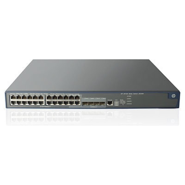 HP JE074A#ABB 5120-24G SI Коммутатор (20x10/100/1000 + 4x10/100/1000 or SFP, Managed static L3, 19')