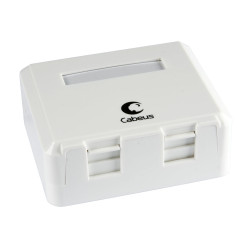 Cabeus MB-2 Корпус внешней настенной розетки на 2 Keystone