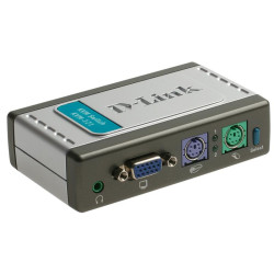 D-Link KVM-121 2-портовый KVM-переключатель с портами PS2