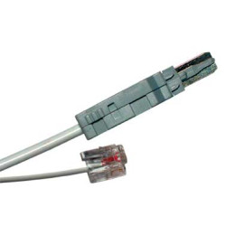 Hyperline KR-CABLE-6P2C Шнур тестовый 2-х контактный, 6P2C