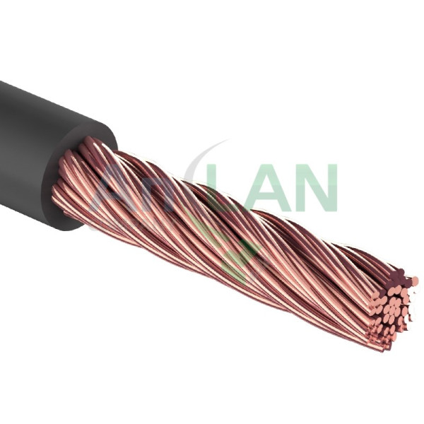 REXANT 01-7022 Кабель силовой Power Cable 1х10кв.мм, черный, 50м., d 7,5 мм.