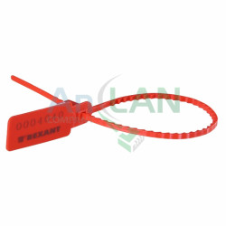 REXANT 07-6121 Пломба пластиковая, номерная, 255мм, красная