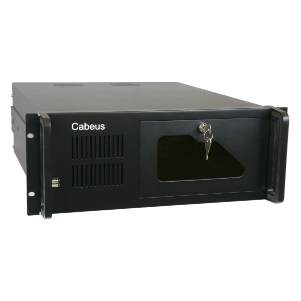 Cabeus CL-407L Корпус cерверный 19 4U, RM (ДxШxВ)мм: 540x430x177, 3x5.25'+1x3.5'+8x3.5'HDD, без блока питания