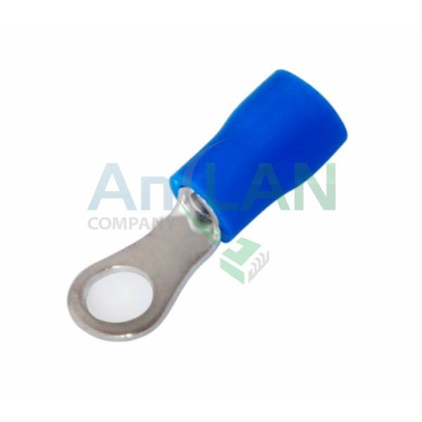 REXANT 08-0032 НАКОНЕЧНИК КОЛЬЦЕВОЙ изолированный (НКИ D4.3мм) 1.5-2.5кв.мм (VR2-4)