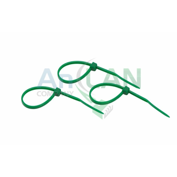 REXANT 07-0103-25 Хомут nylon 100 х 2.5 мм 25шт зеленый
