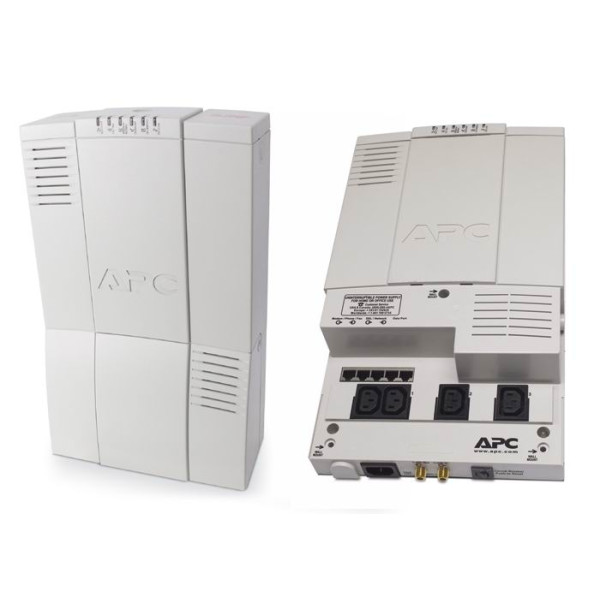 APC BH500INET Источник бесперебойного питания Back-UPS HS 500 на 500VA/300W, LAN, Data/DSL line surge protection, настенный
