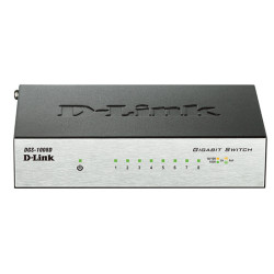 D-Link DGS-1008D/I2A/I2B Неуправляемый коммутатор с 8 портами 10/100/1000 Base-T и функцией энергосбережения