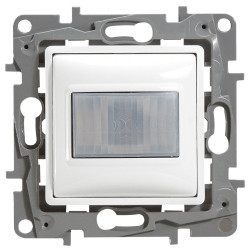 LEGRAND 672217 Датчик движения без нейтрали, 400Вт, с винтовыми зажимами, белый, ETIKA