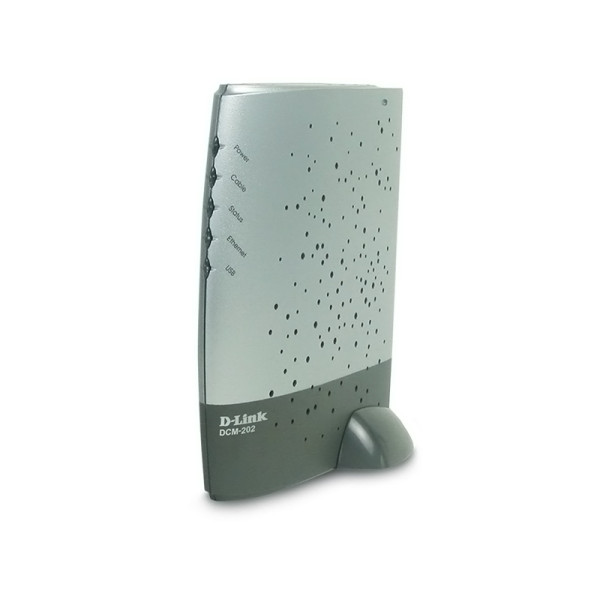 D-Link DCM-202/RU Кабельный модем с поддержкой DOCSIS/EuroDOCSIS 2.0, USB-портом, портом 10/100BASE-TX и разъемом CaTV