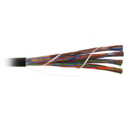 Hyperline UUTP100-C3-S24-OUT-PE-BK (UTP100-C3-SOLID-OUTDOOR) Кабель витая пара, неэкранированная U/UTP, категория 3, 100 пар (24 AWG), одножильный (solid), внешний, UV PE, -40°C - +50°C, черныйКабель неэкранированная витая пара (UTP), 10/25/50/100 ..