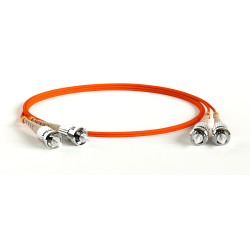 Hyperline FC-D2-62-ST/PR-ST/PR-H-15M-LSZH-OR Патч-корд волоконно-оптический (шнур) MM 62.5/125, ST-ST, 2.0 мм, duplex, LSZH, 15 м