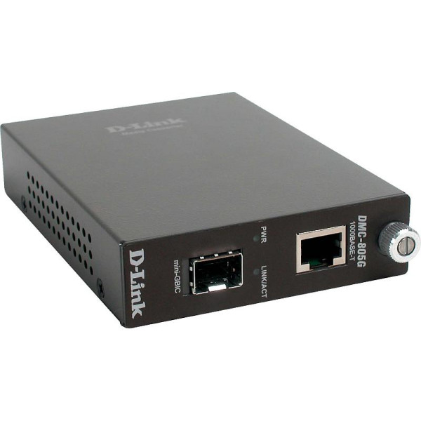 D-Link DMC-805G Медиаконвертер с 1 портом 1000Base-T и 1 портом 1000Base-X SFP