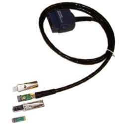 Один Permanent Link адаптер для сертификации Cat6A и измерения межкабельных наводок Alien Crosstalk. Это адаптеры может использоваться для сертификации постоянного соединения категорий 6A/ 6/ 5e/ 5 и Cat 3.