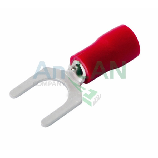 REXANT 08-0113 НАКОНЕЧНИК ВИЛОЧНЫЙ изолированный (НВИ - 5.3мм) 0.5-1.5кв.мм (SVS1.25-5, VS1.25-5)