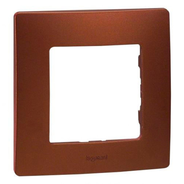 LEGRAND 672571 Рамка 1 пост, цвет какао, ETIKA