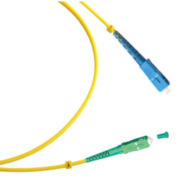 Cabeus FOP(s)-9-SC/APC-SC/UPC-3m Шнур оптический simplex SC/APC-SC/UPC 9/125 sm 3м LSZH