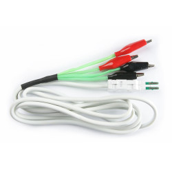 Cabeus TC-4-pin-ST Шнур тестовый 4-х контактный, зажимные контакты