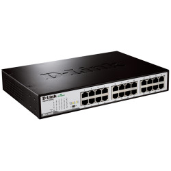 D-Link DGS-1024D(/GE/E1A/F1A/F2A/G1A/G1B) Неуправляемый коммутатор с 24 портами 10/100/1000Base-T и функцией энергосбережения