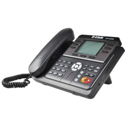 D-Link DPH-400SE/E/F2 IP-телефон с 1 WAN-портом 10/100Base-TX , 1 LAN-портом 10/100Base-TX и поддержкой PoE