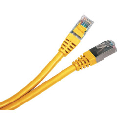 Hyperline PC-LPM-STP-RJ45-RJ45-C5e-5M-LSZH-YL Патч-корд F/UTP, экранированный, Cat.5е, LSZH, 5 м, желтый