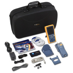 Портативный рефлектометр на базе DTX-1800: включает главный модуль DTX-1800 и модуль рефлектометра DTX-OTDR-QMOD