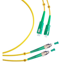 Cabeus FOP(d)-9-FC/APC-SC/APC-7m Шнур оптический duplex FC/APC-SC/APC 9/125 sm 7м LSZH