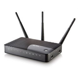 ZyXEL Keenetic Ultra Интернет-центр для выделенной линии Gigabit Ethernet, с двухдиапазонной 2,4 и 5 ГГц точкой доступа Wi-Fi 802.11n 300+450 Мбит/с, коммутатором Gigabit Ethernet и многофункциональным 2-портовым хостом USB