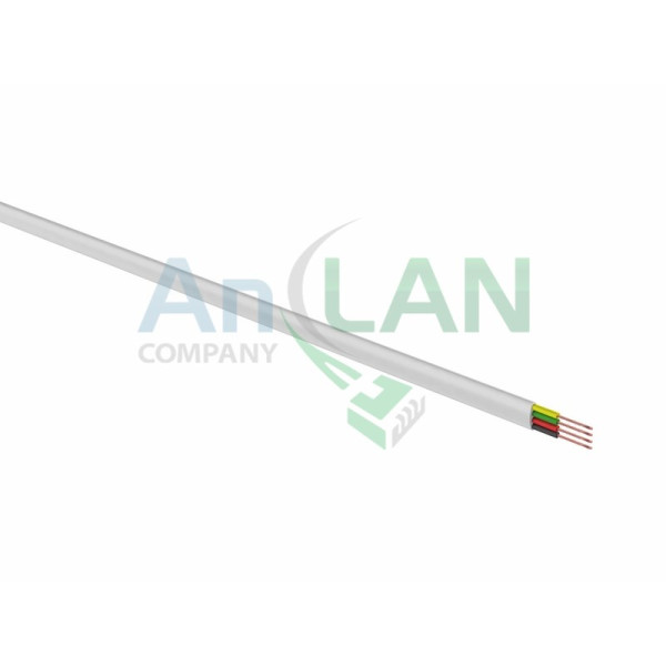 REXANT 01-5101 Кабель телефонный 4 жилы 100м белый (ШТЛП-4)