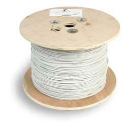 Cabeus UTP-1P-Cat.5e-PATCH Кабель витая пара (UTP), категория 5, 1 пара (24 AWG), многожильный (patсh), серый (500 м)