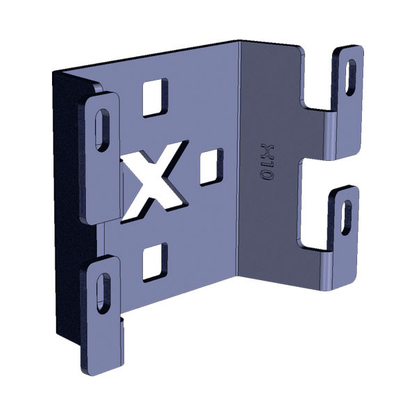 AXELENT X-TRAY 2110-1 Универсальное крепление X10, оцинкованно-хромированное