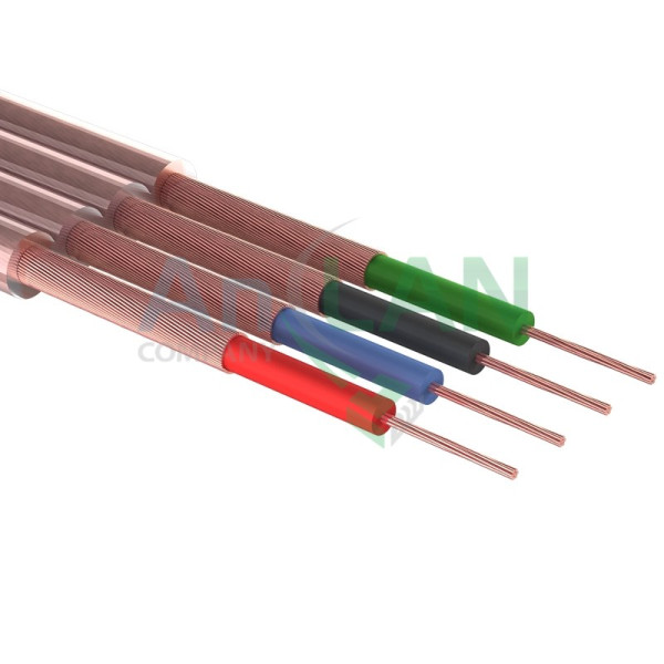 REXANT 01-6012 Кабель ШГЭС, 4 жилы, плоский, прозрачный SILICON, 100 м.