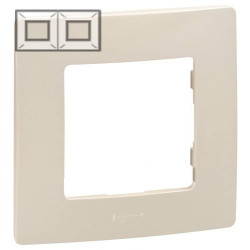 LEGRAND 672512 Рамка 2 поста, слоновая кость, ETIKA