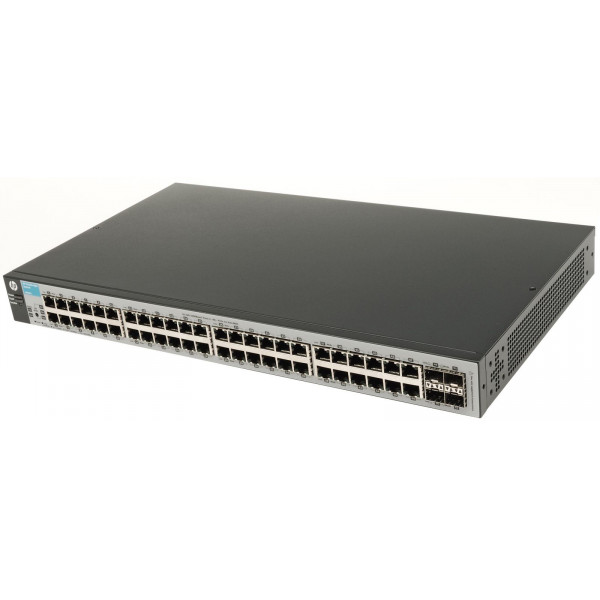 HP J9660A#ABB 1810-48G Коммутатор (48 ports 10/100/1000 + 4 SFP, WEB-managed, 19')