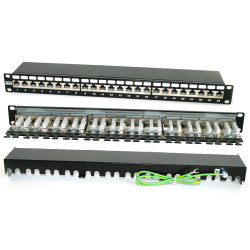 Hyperline PP2-19-24-8P8C-C6A-SH-110D Патч-панель 19