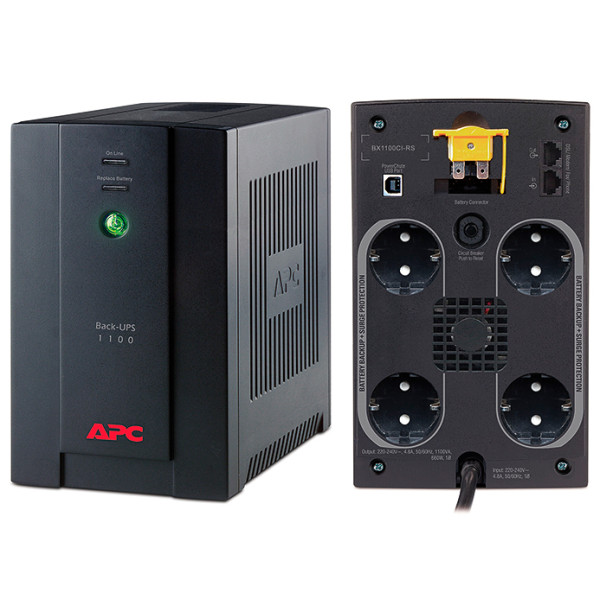 APC BX1100CI-RS Back-UPS RS 1100 Источник бесперебойного питания на 1100VA (замена BR1100CI-RS)