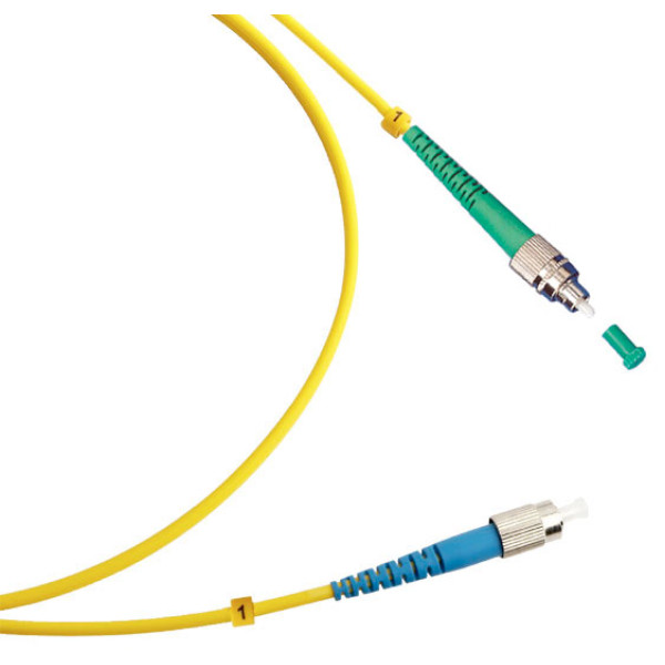 Cabeus FOP(s)-9-FC/APC-FC/UPC-2m Шнур оптический simplex FC/APC-FC/UPC 9/125 sm 2м LSZH