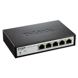 D-Link DGS-1100-05/A1A Настраиваемый компактный коммутатор EasySmart с 5 портами 10/100/1000Base-T
