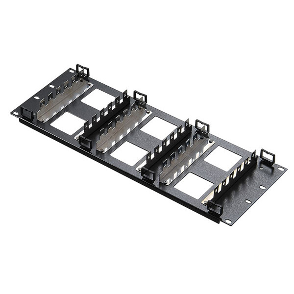 Hyperline KR-19-FRAME-FL-180 Рама 19 для крепления 18 плинтов для телефонии, 4U