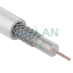 REXANT 01-2006 Кабель RG-174A/U, (99%), 50 Ом, 200м., белый