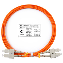 Cabeus FOP-62-SC-SC-2m Шнур оптический duplex SC-SC 62,5/125 mm 2м LSZH
Одномодовые и многомодовые оптические патч-корды, SC/PC-SC/PC, дуплекс