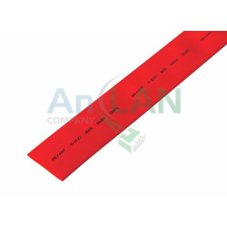 REXANT 22-5004 25.0 / 12.5 мм 1м термоусадка красная