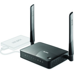 ZyXEL Keenetic Omni II Интернет-центр для выделенной линии Ethernet, с точкой доступа Wi-Fi 802.11n 300 Мбит/с, коммутатором Ethernet и многофункциональным хостом USB