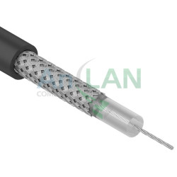 REXANT 01-2604 Кабель РК 75-2-13, (88%), 75 Ом, 200м., черный (OUTDOOR)