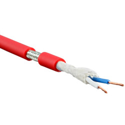 Canare L-2T2S RED Кабель для микрофонов 2x23AWG (медь, многожильный), внеш. диам- 6.0 мм, экран (оплетка 94%, медь), красный