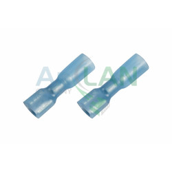 REXANT 08-0634 КЛЕММА ПЛОСКАЯ полностью изолированная термоусаживаемая (КППИт гн - 6.6мм) 1.5-2.5кв.мм (DRS/FDD2-250)