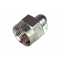REXANT 05-4081 РАЗЪЕМ Заглушка F 75Ом (03-032)