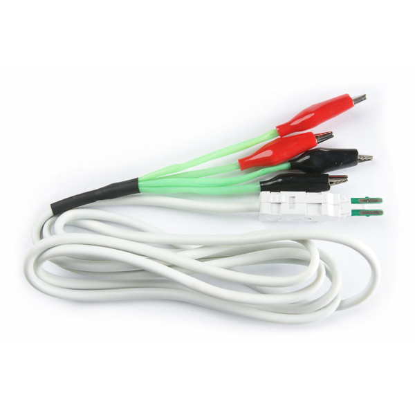 Cabeus TC-4-pin-ST Шнур тестовый 4-х контактный, зажимные контакты