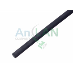 REXANT 21-9008 Клеевая 18.0 / 6.0мм (3:1) 1м термоусадка черная